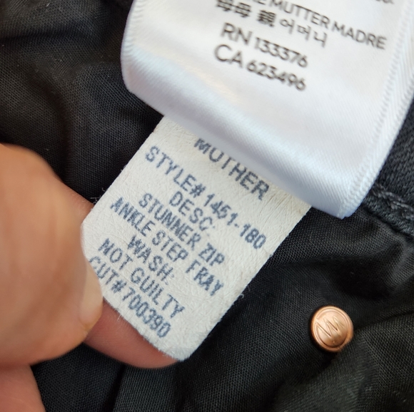 Mother Stunner Zip Ankle Step Fray - Picture 7 of 12